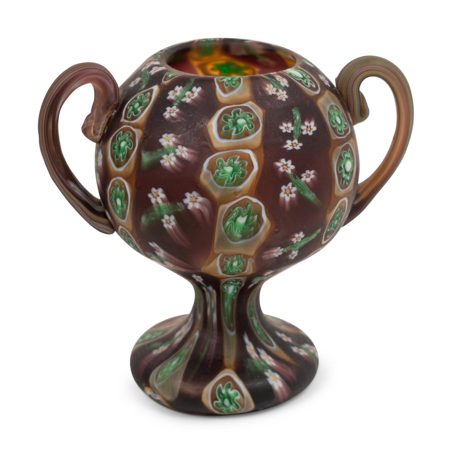 An Assortment of Millefiori Glass Articles