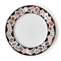 A Set of Eight Tiffany Porcelain Dessert Plates