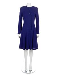 Ungaro Blue Dress, 1980s-1990s