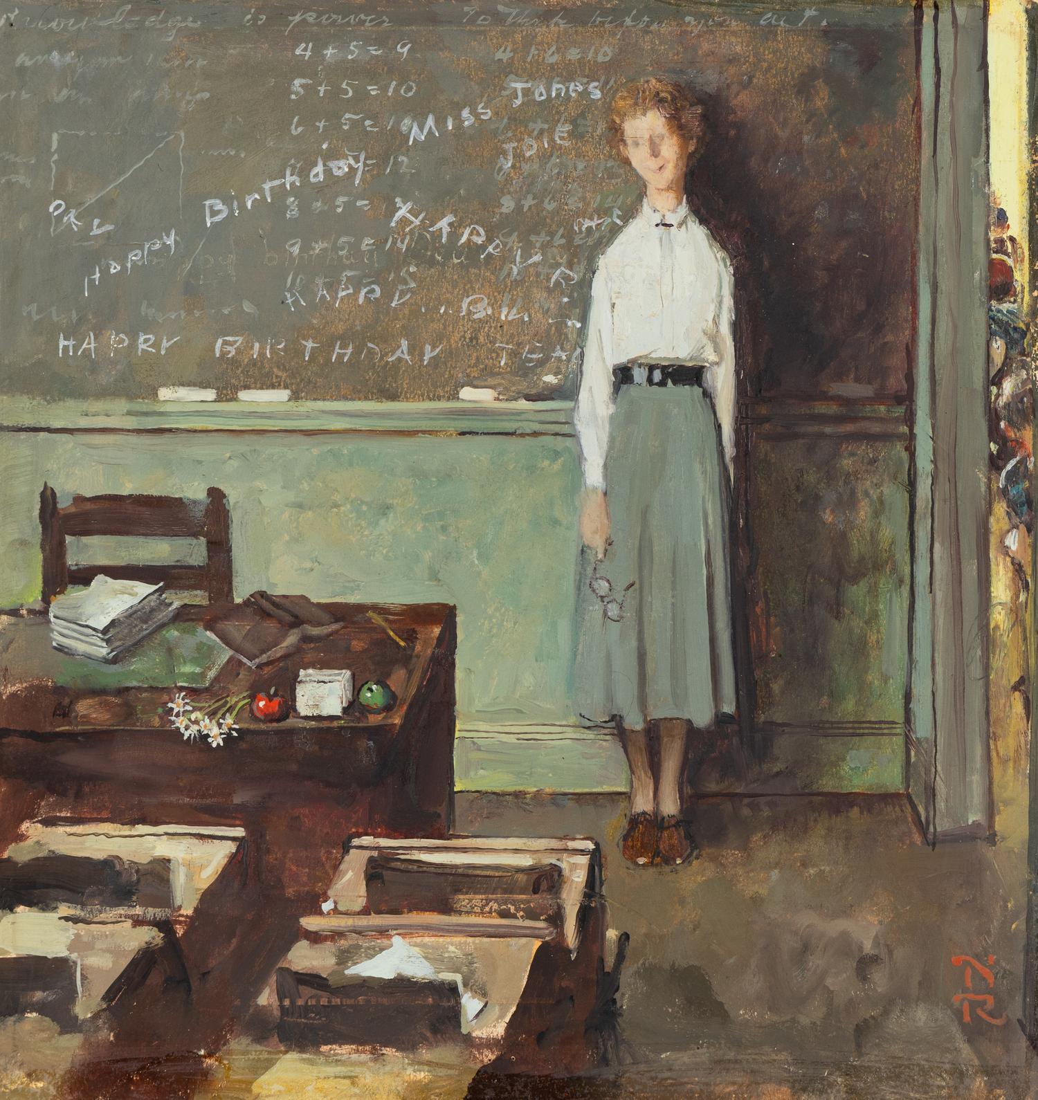 Study for Happy Birthday Miss Jones