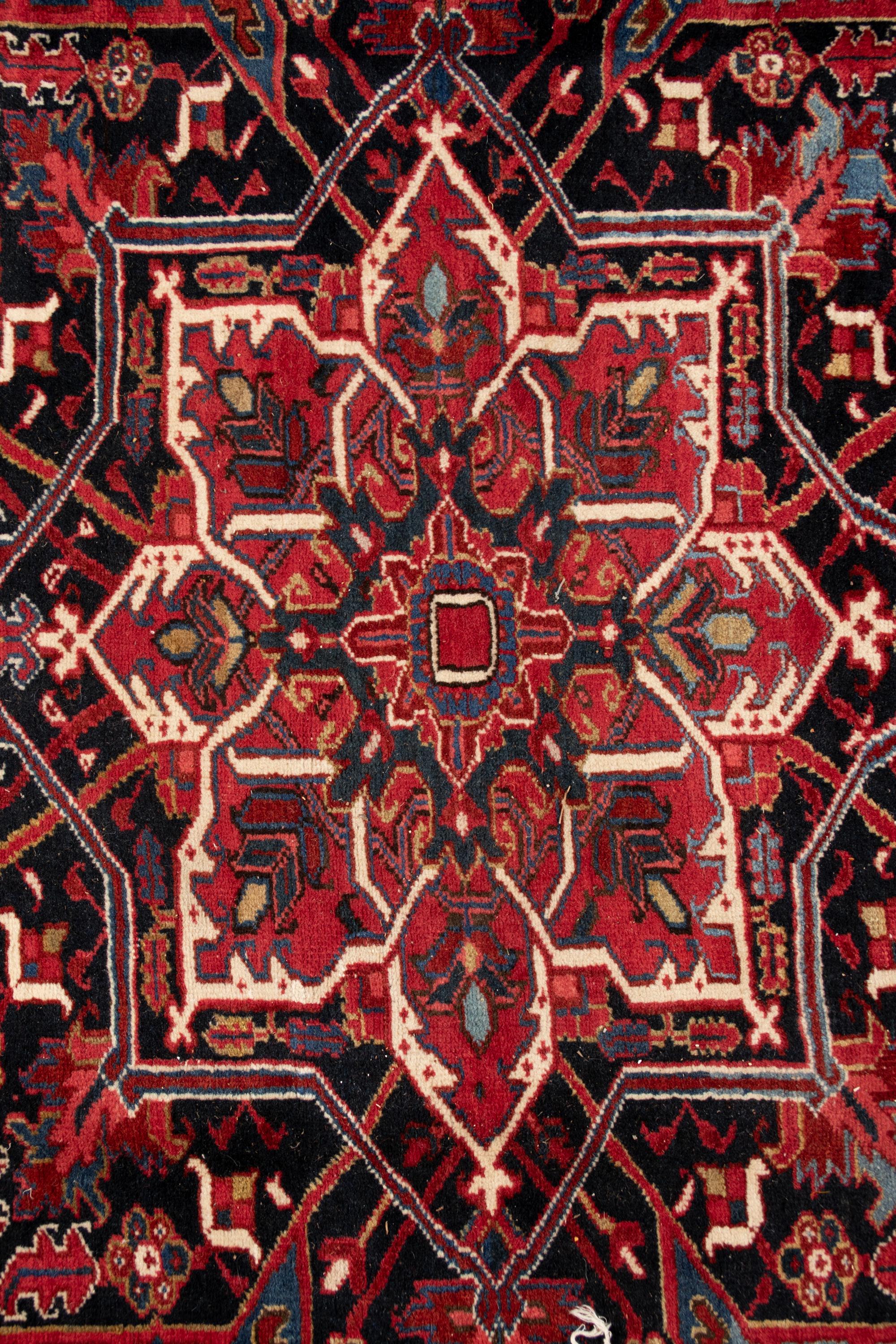 A Heriz Wool Rug