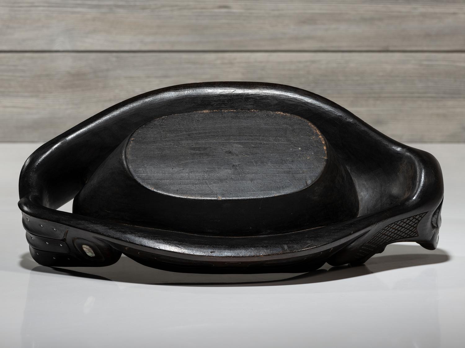 Carved Sea Lion Bowl
