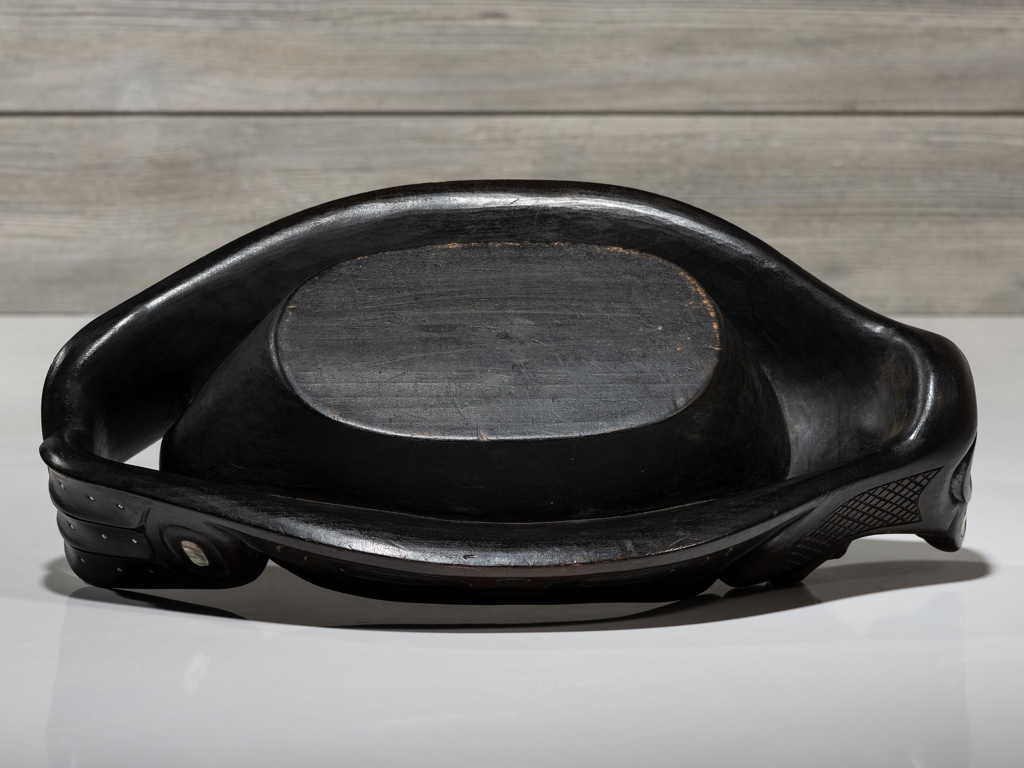 Carved Sea Lion Bowl