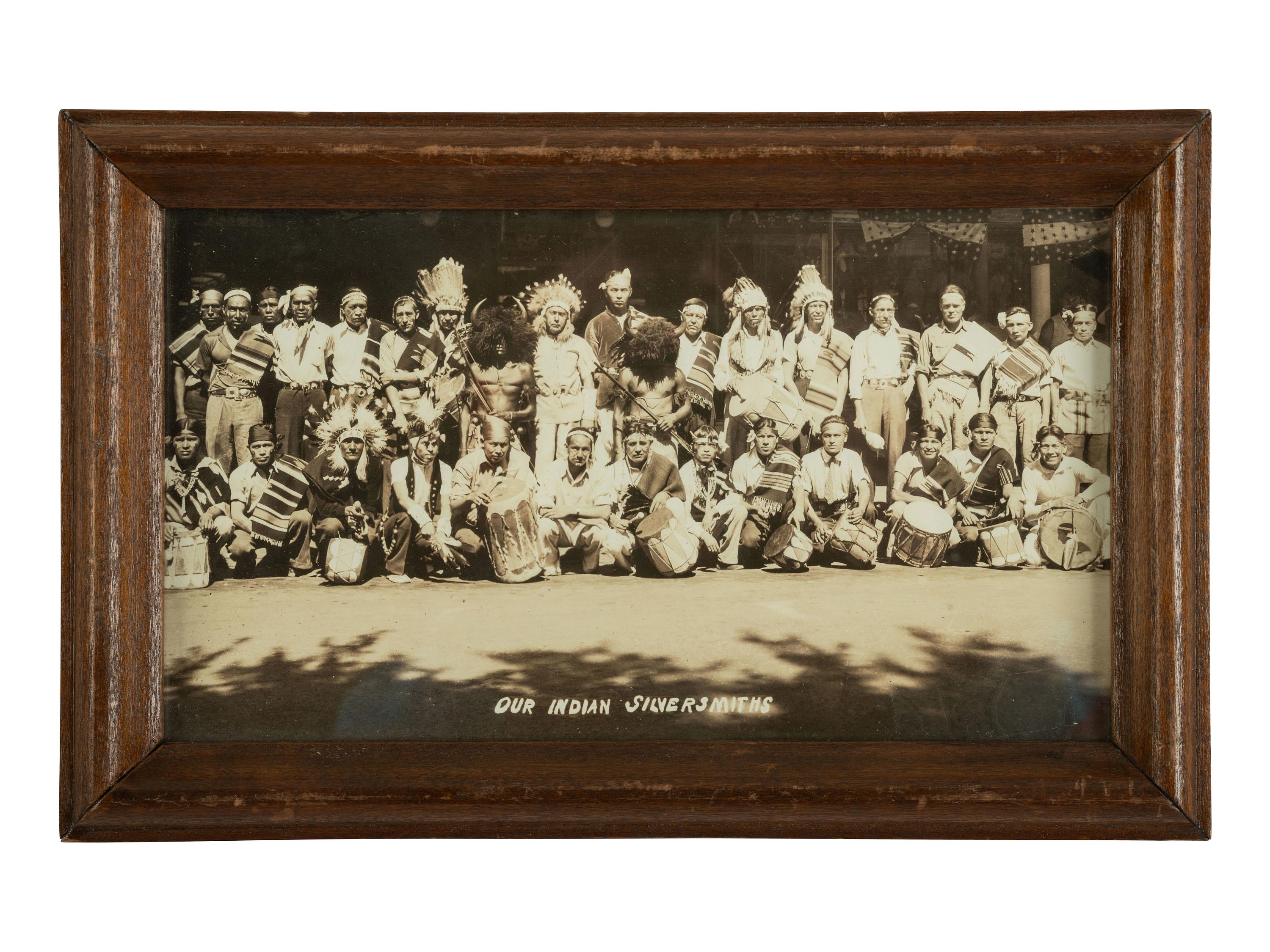 [NATIVE AMERICANS]. 50+ photos & postcards of Native Americans incl. image by RINEHART.