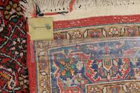 A Malayer Wool Runner and a Similar Mat