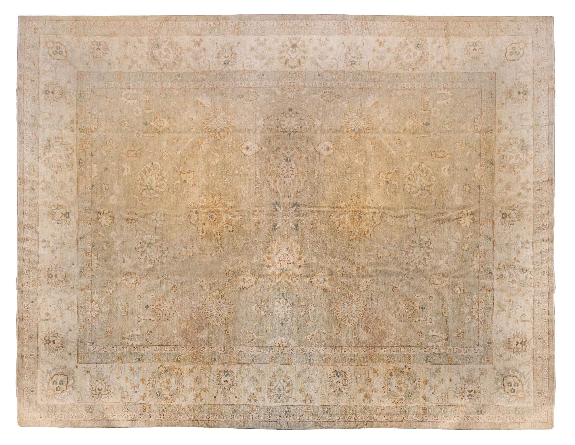 A Pakistani Wool Rug 15 feet 11 inches x 12 feet.