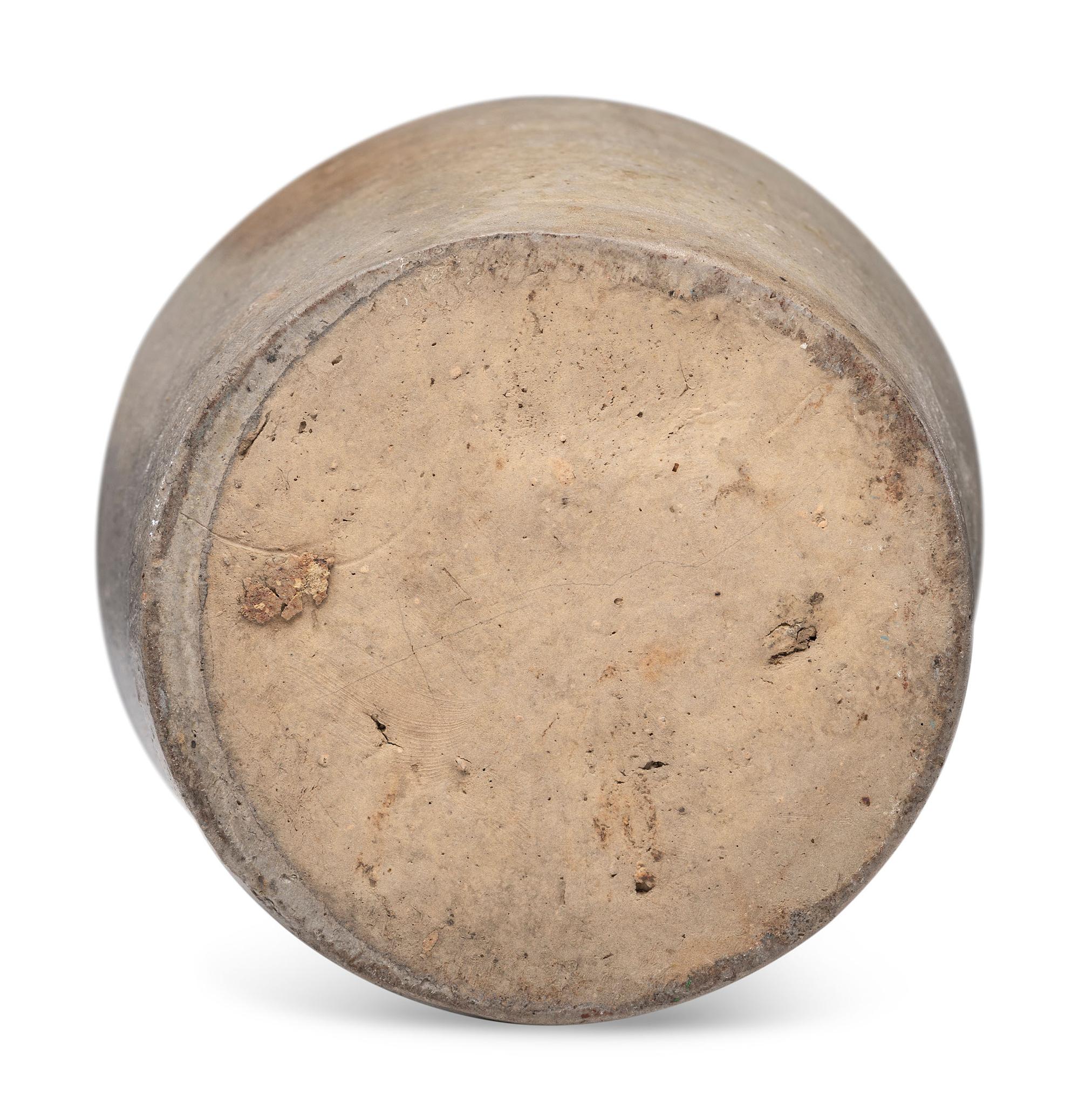 A Rare Rich Family Stoneware Preserve Jar