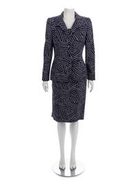 Two Designer Dress Suits: Carolina Herrera & Oscar de la Renta