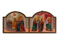 A Russian Diptych Icon