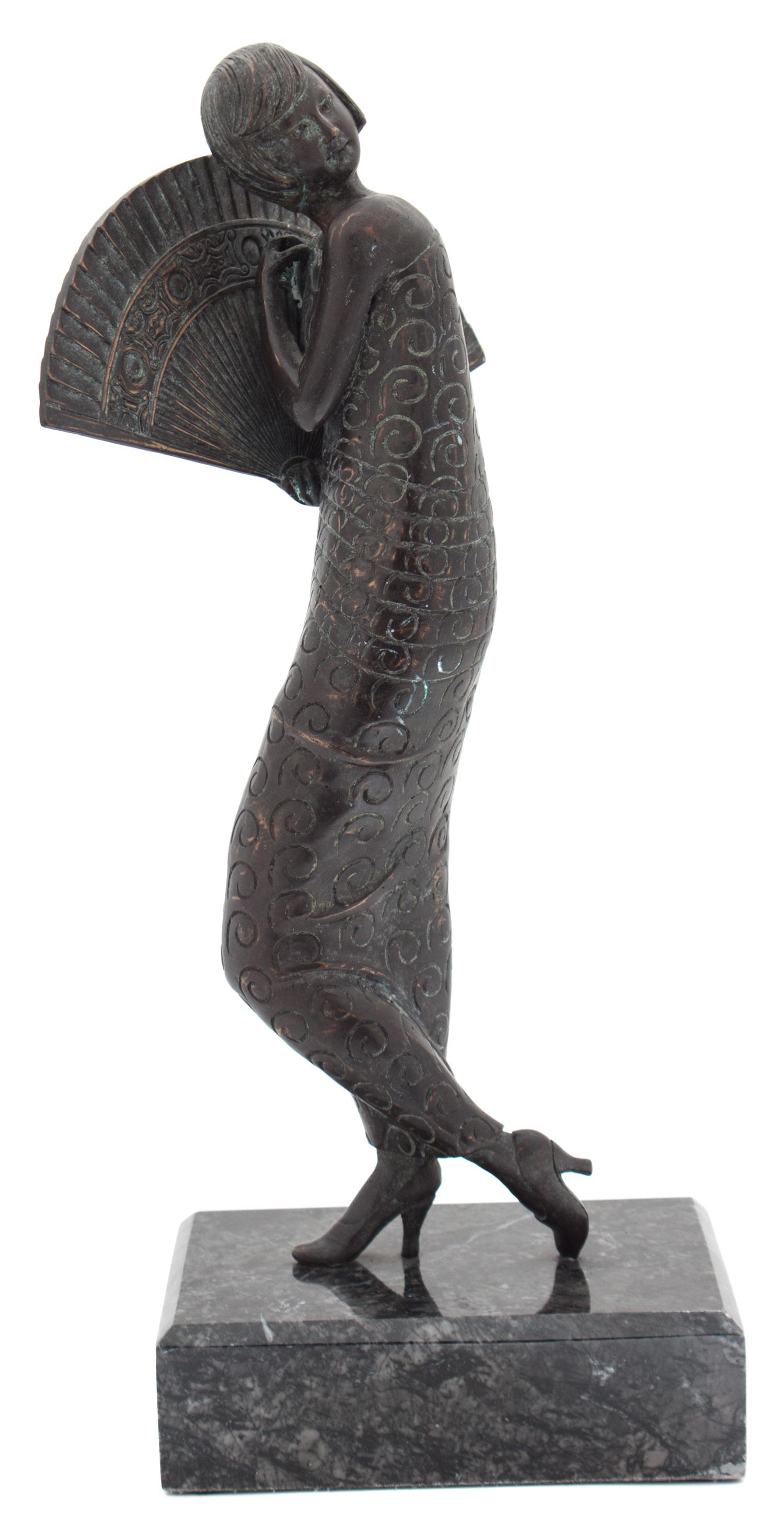 A Bronze Figure Height 17 inches. — 20TH CENTURY