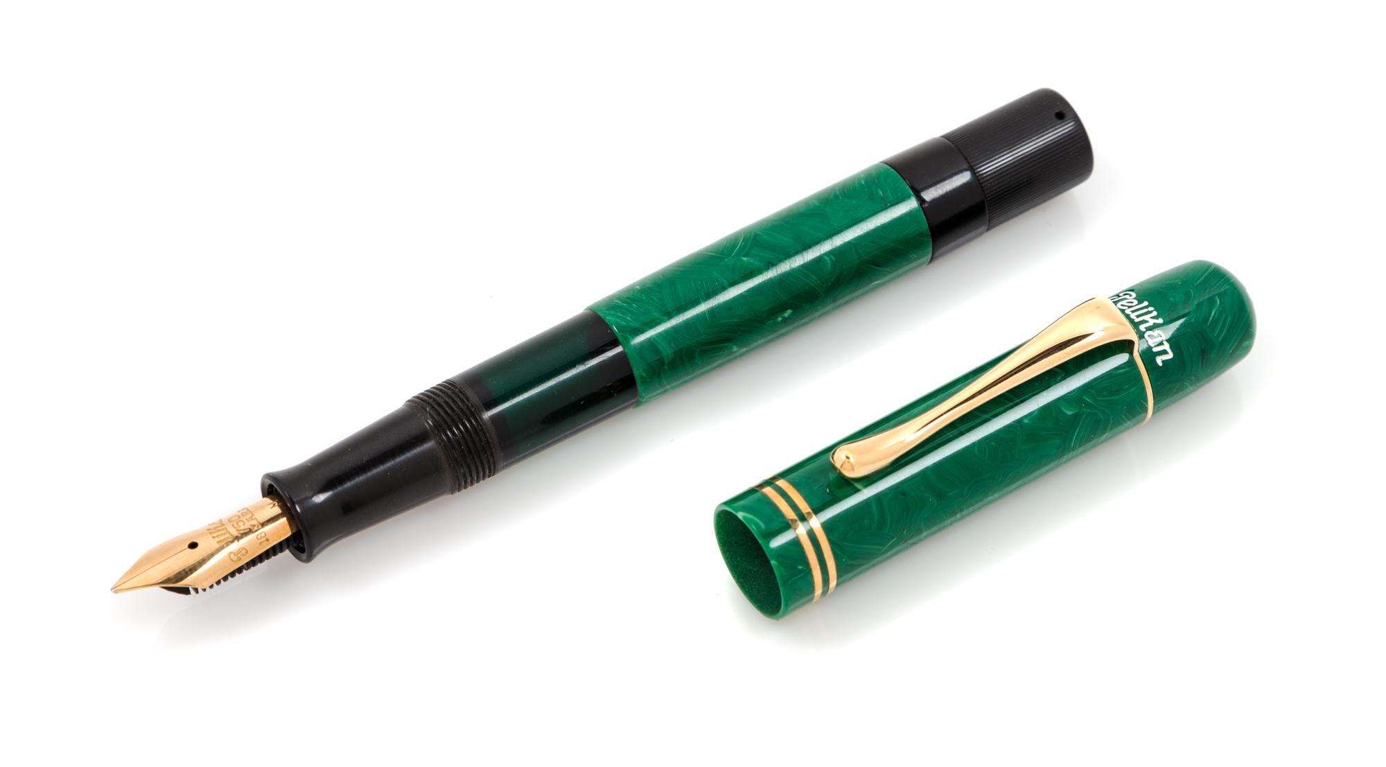 A Pelikan Prototype 1935: Originals of their Time Limited Edition Fountain Pen Length 4 5/8 inches.