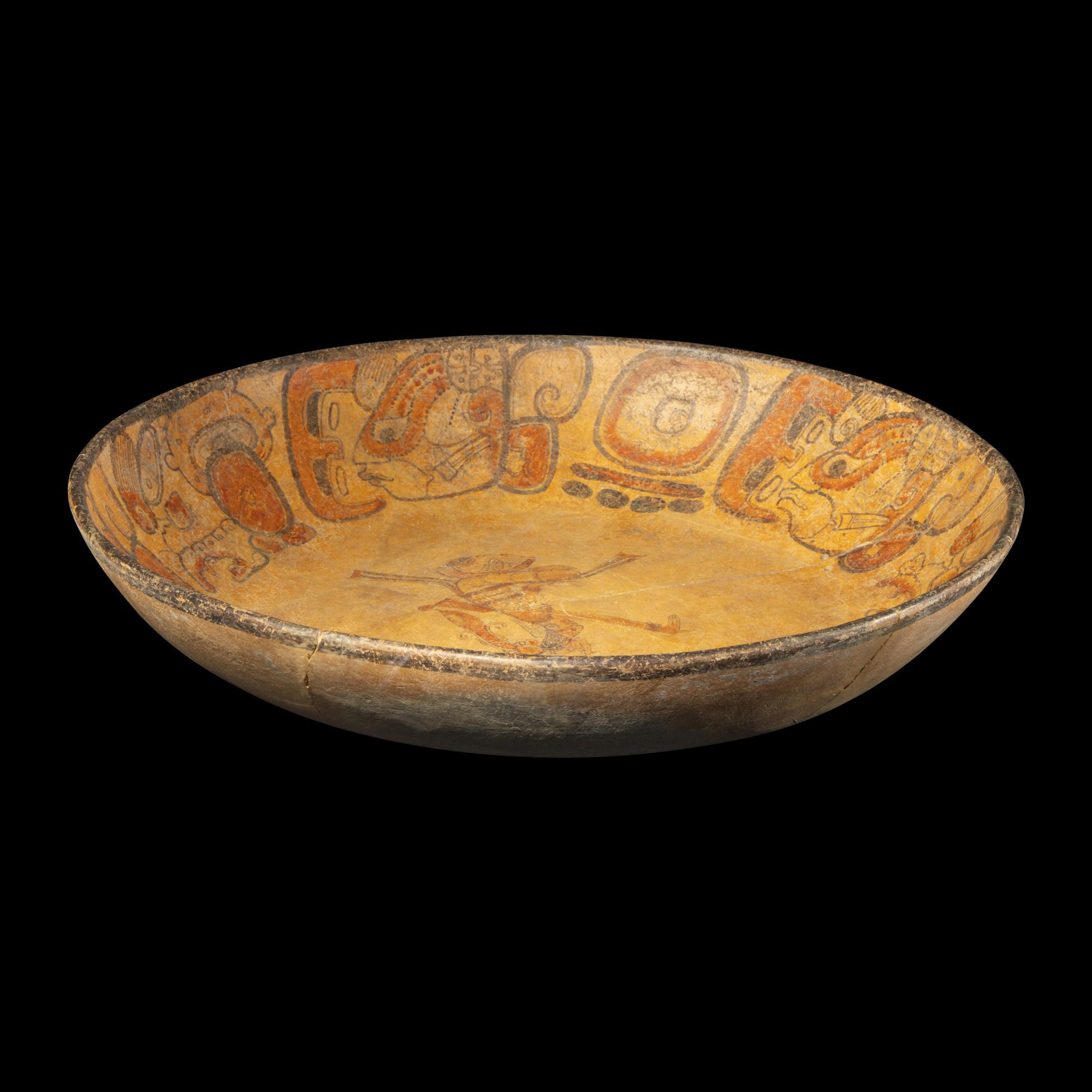 A Maya Polychrome Bowl