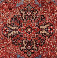 A Heriz Carpet