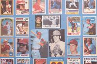 A Group of Five Uncut Sheets of 1985 Pete Rose Baseball Cards