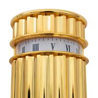 A French Hour Lavigne Brass Clock