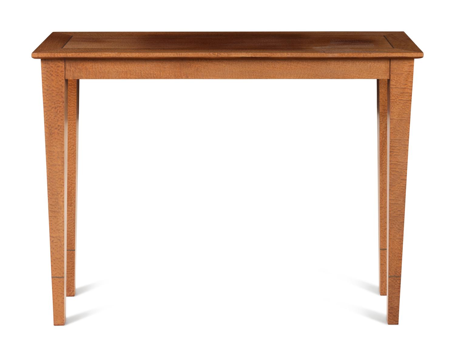 A Contemporary Studio-Made Burl Amboyna Side Table