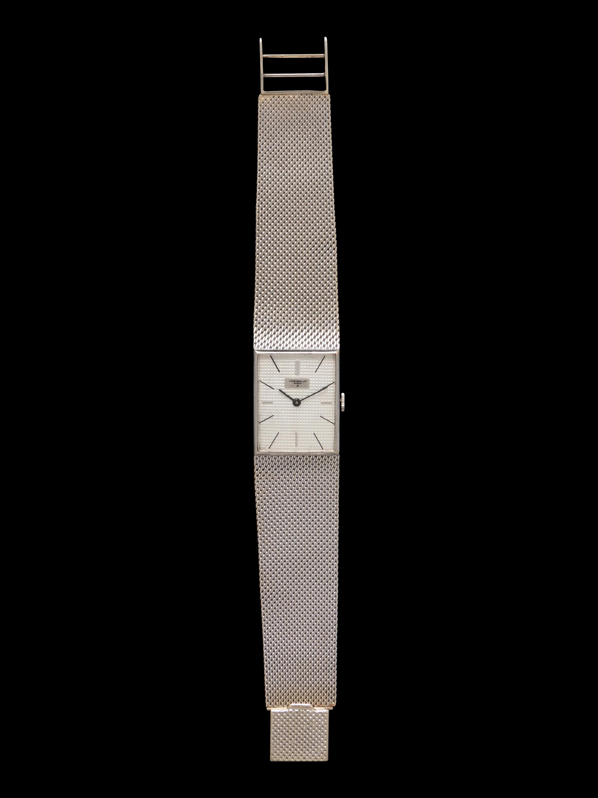 BAUME & MERCIER, REF. 37018 18K WHITE GOLD 'BM775' WATCH