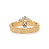 Peggie Robinson Designs, Diamond Solitaire Ring and Diamond Band