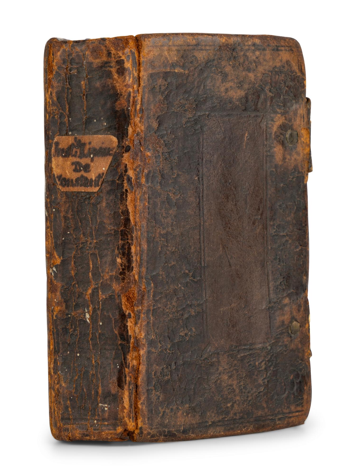 [MINIATURE BOOK]. LIPSIUS, Justus (1547-1606). De Constantia libri duo . Amsterdam: Guilj. Caesium, 1624.