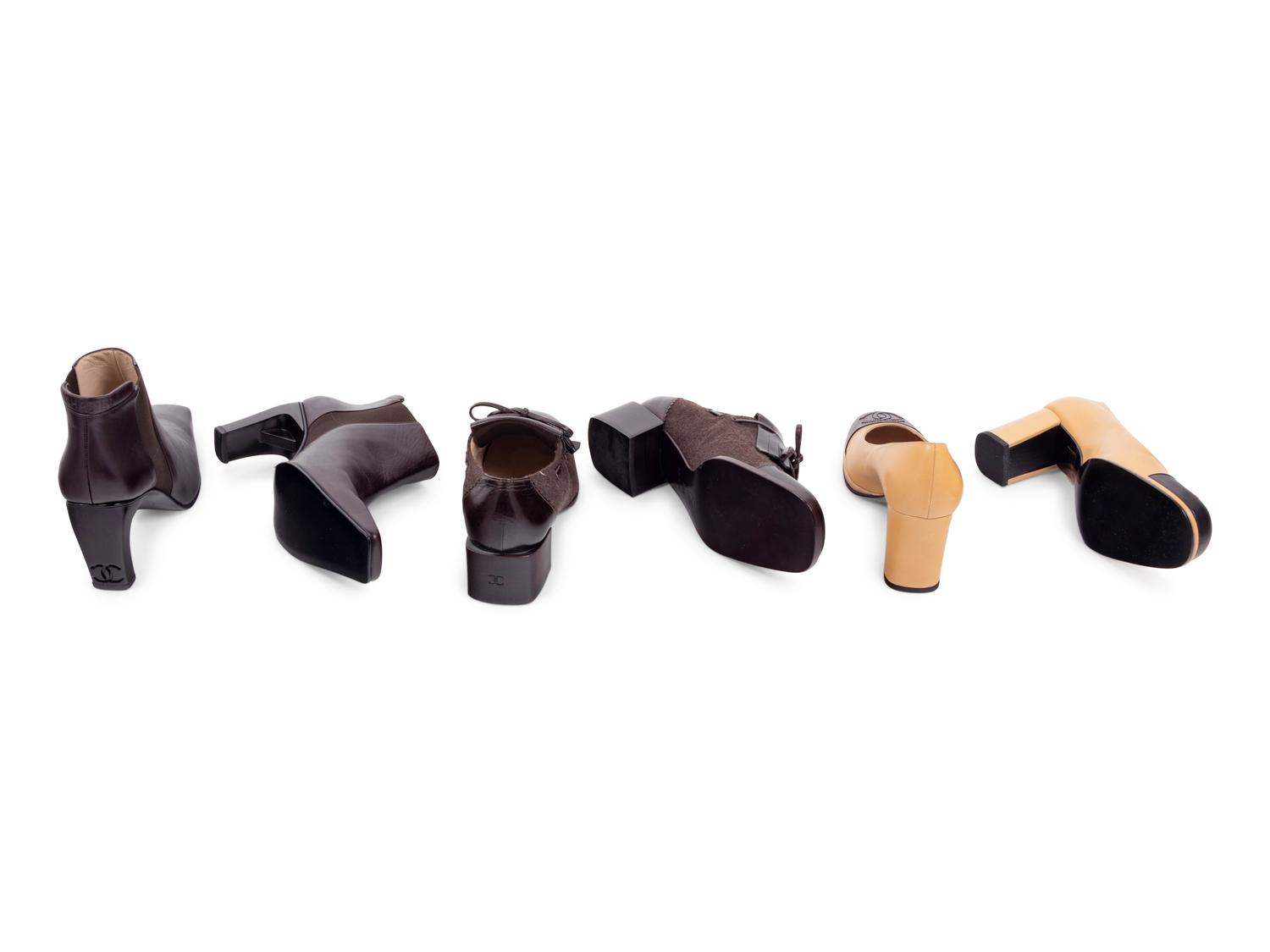 Three Pairs of Chanel Shoes