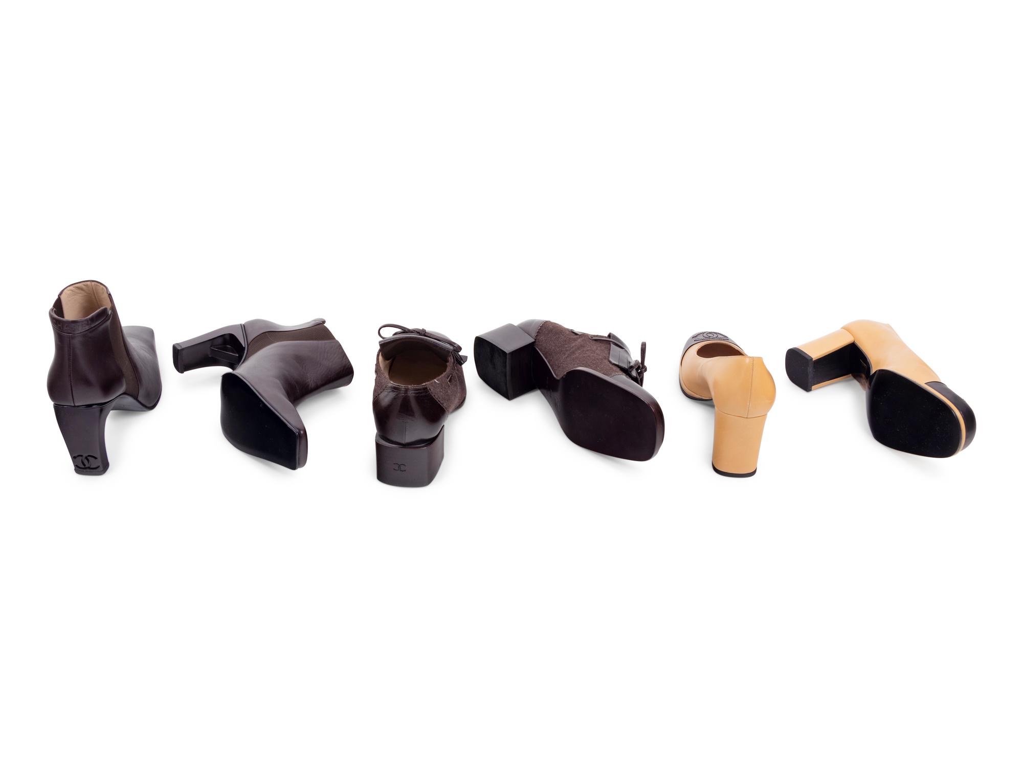 Three Pairs of Chanel Shoes