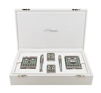 An S.T. Dupont Medici Six-Piece Pen and Lighter Set