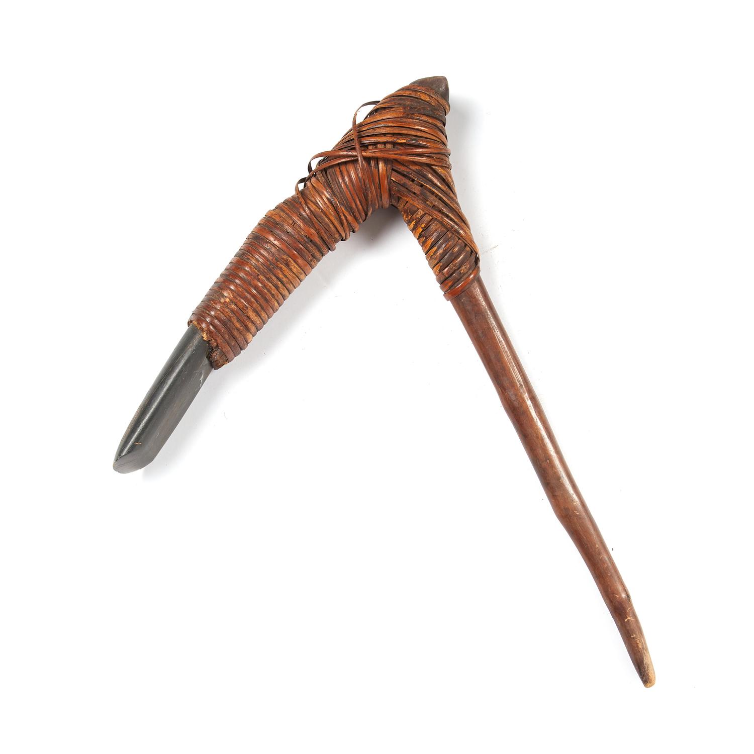Two Asmat Adzes