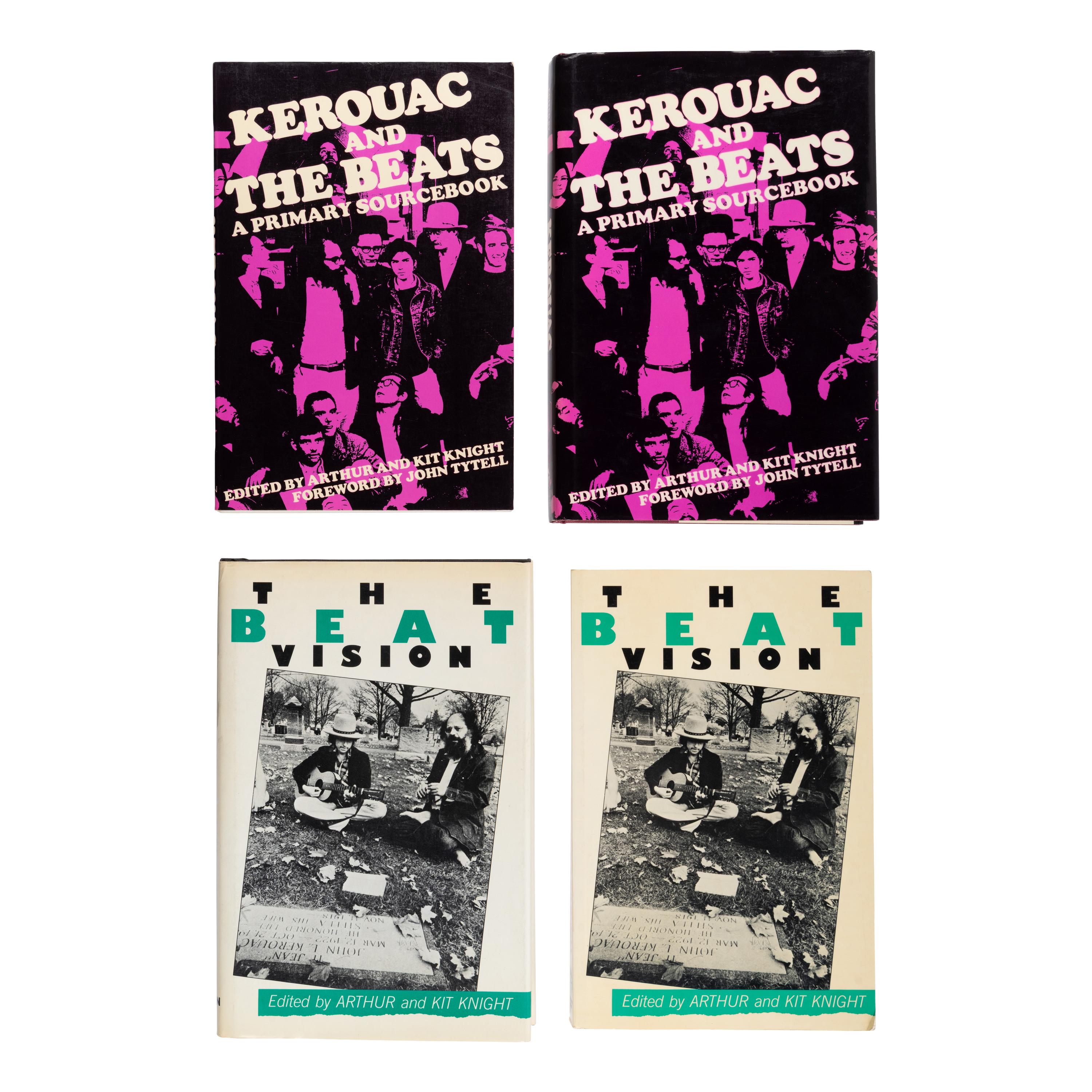 [The Beats]. A large archive of materials related to the Beat Generation, including typescripts and material related to the publication of The Beat Vision and Kerouac and the Beats .