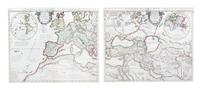 (MAP) COVENS and MORTIER. Theatrum Historicum pars Occidentalis Orientalis. Amsterdam, 1717.