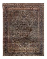 A Kirman Wool Rug