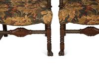 A Set of Six Baroque Style Dining Chairs