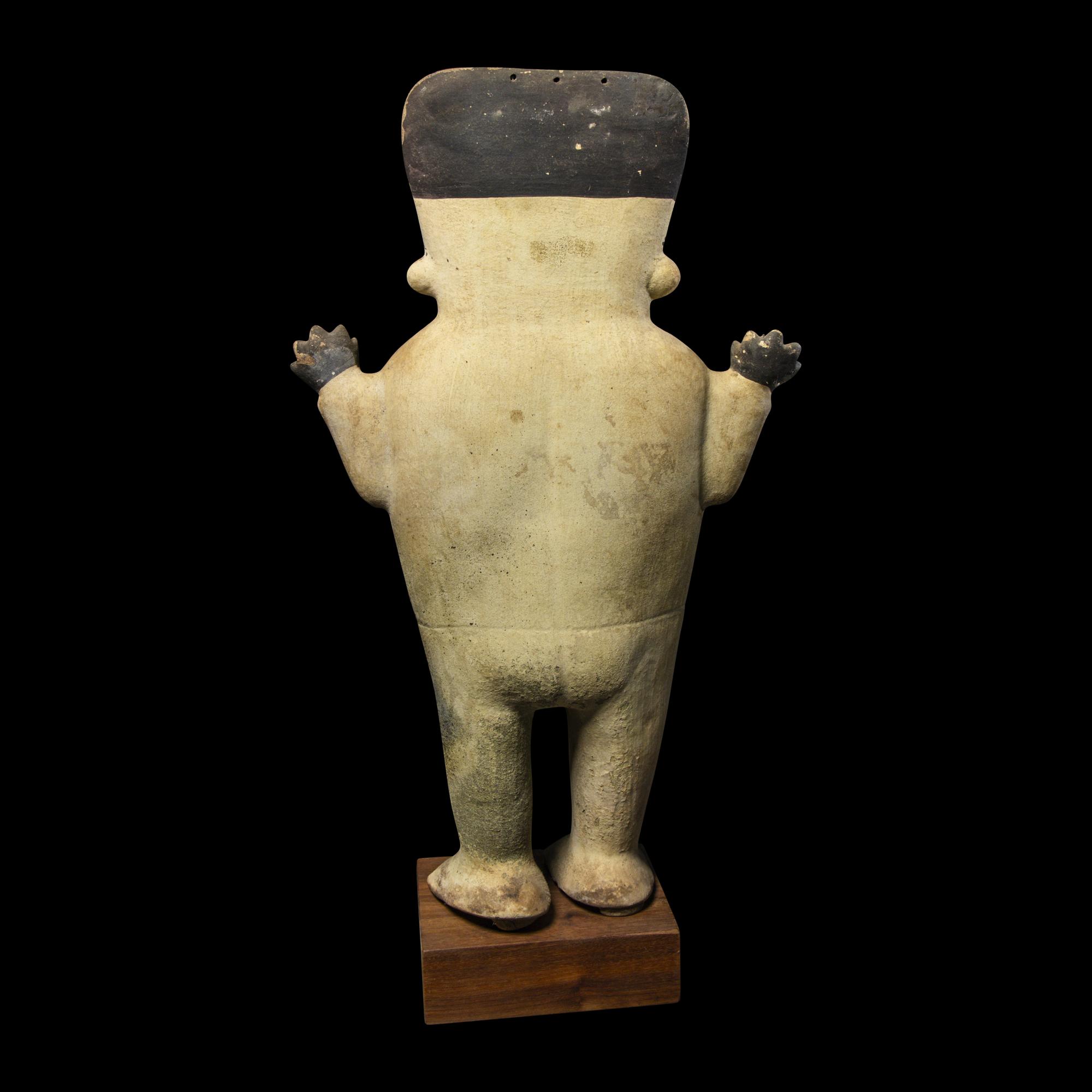A Chancay Bichrome Cuchimilco Figure