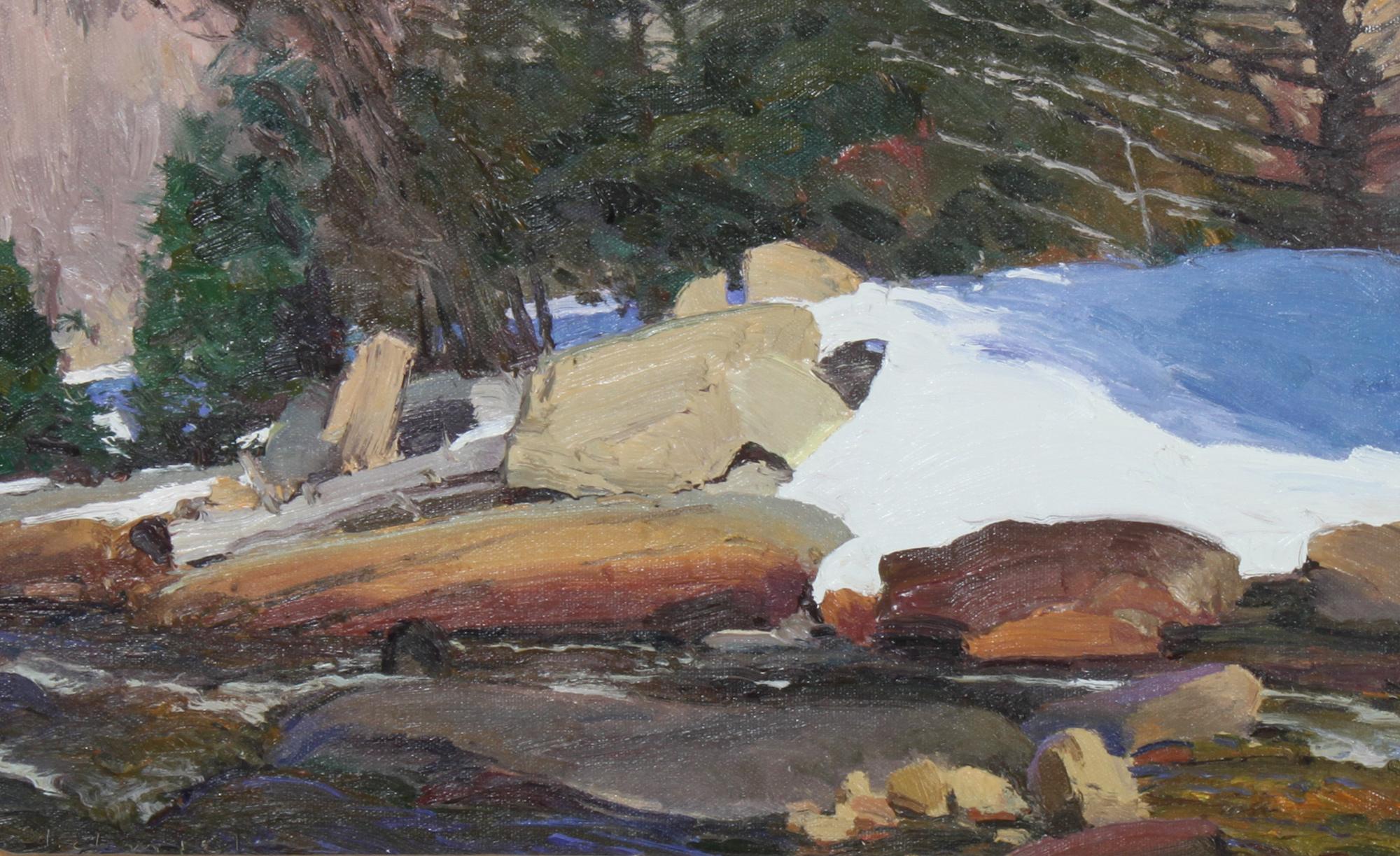 Len Chmiel, (American, b. 1942), April Finale, Middle St. Vrain, 1993