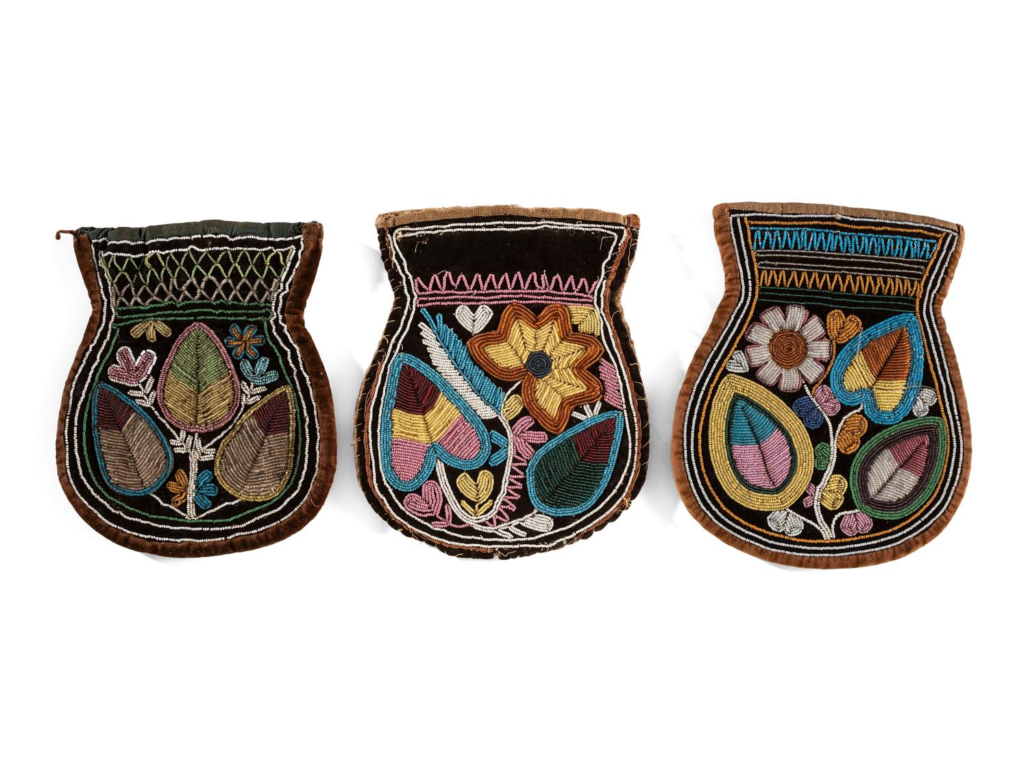 Maliseet Beaded Purses