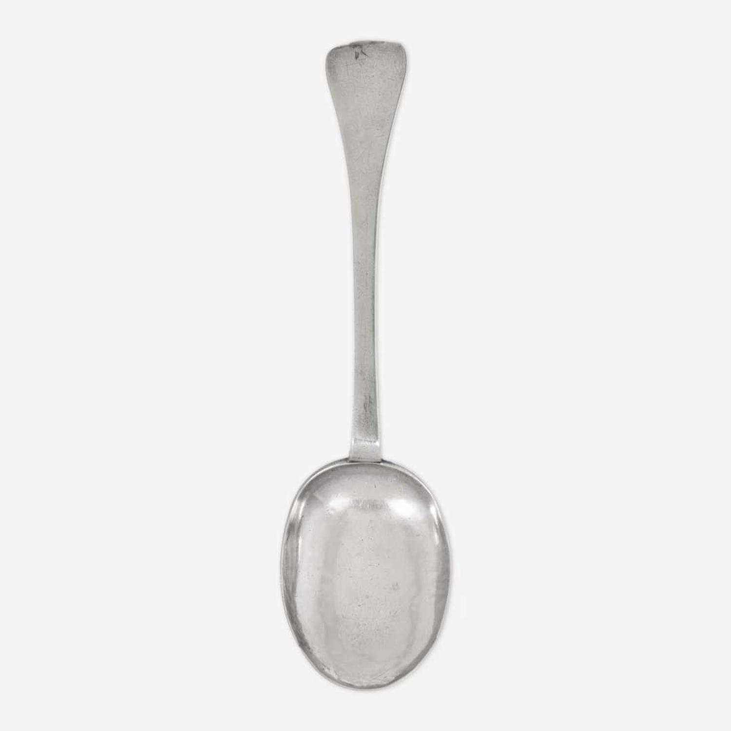 A silver tablespoon John Edwards (1671-1746), Boston, MA, circa 1700