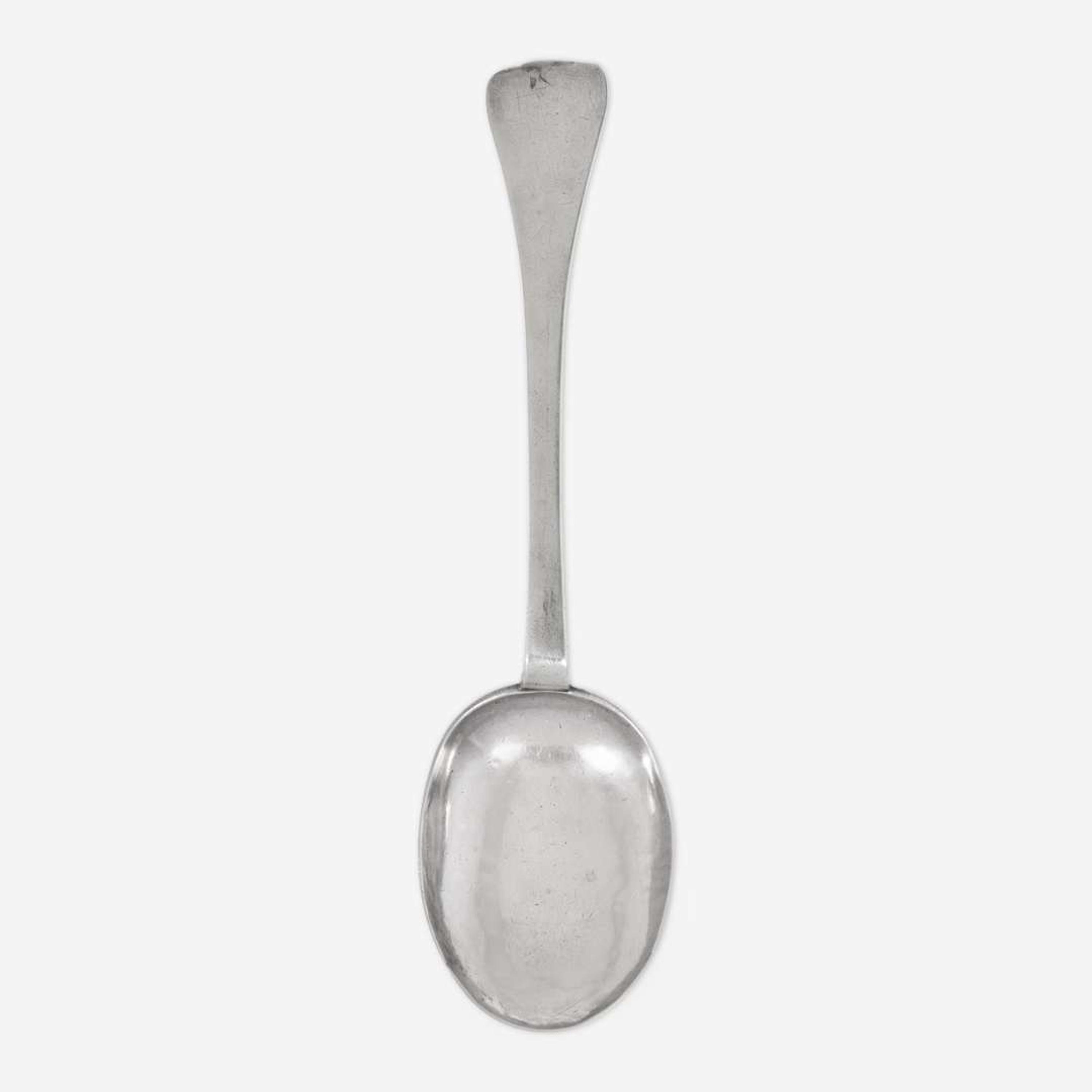 A silver tablespoon John Edwards (1671-1746), Boston, MA, circa 1700