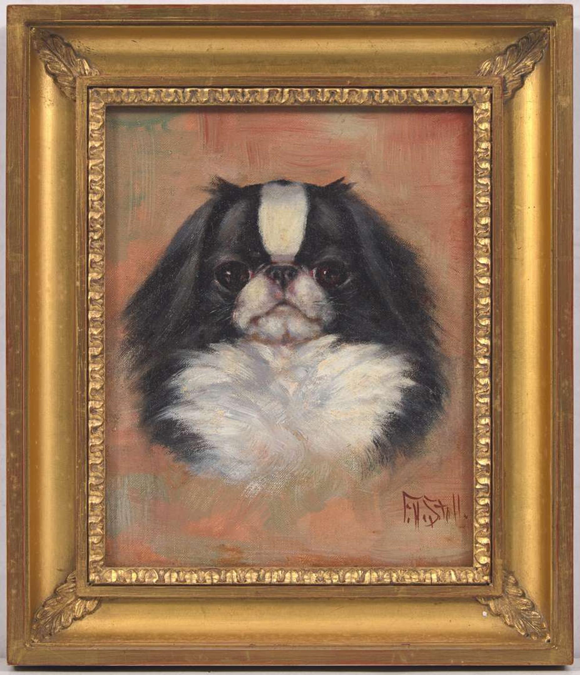 Frederick H. Stoll (American, 20th Century) - Japanese Chin Head