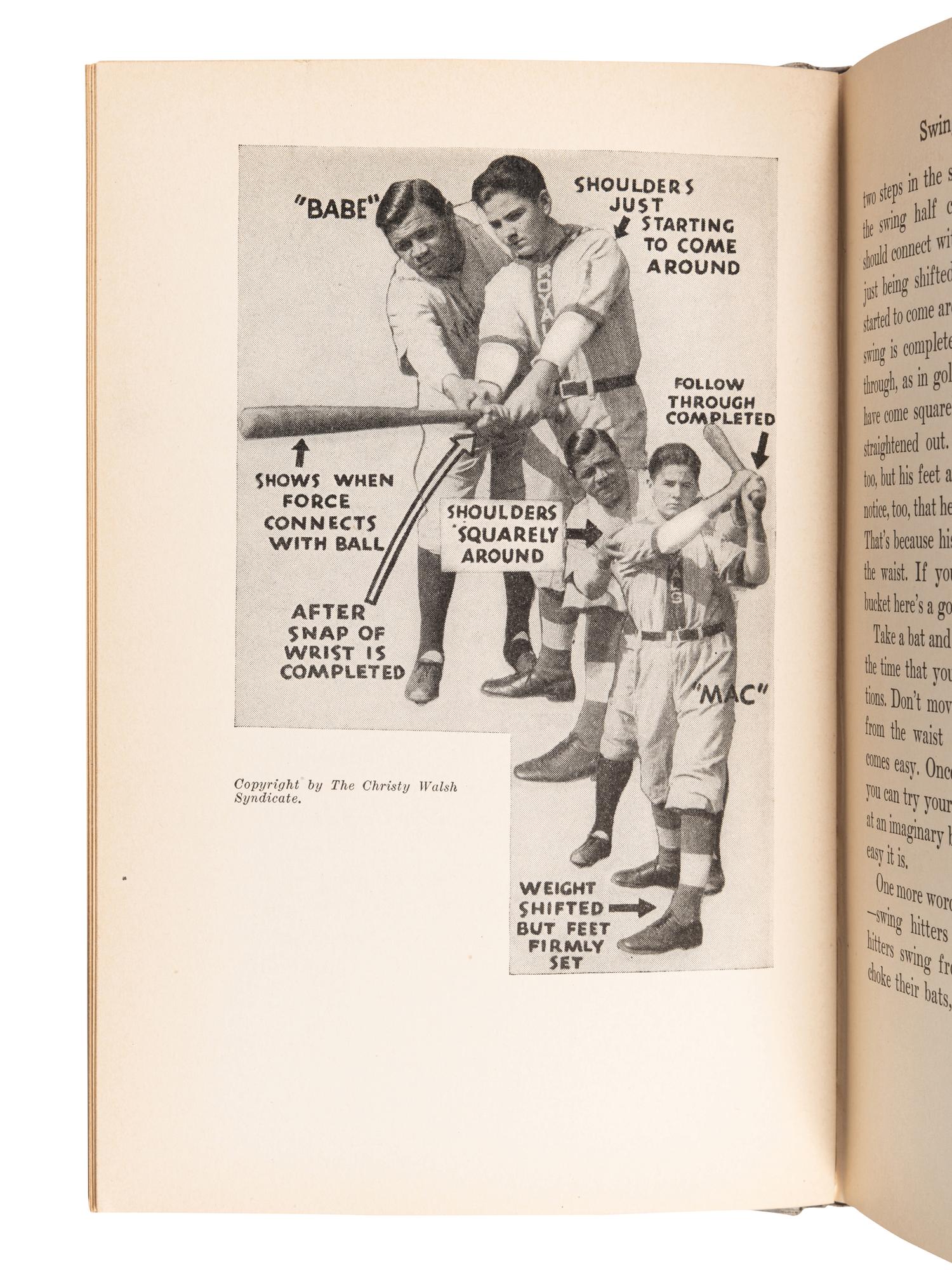 A Rare 1931 Edition of How To Play Baseball by Babe Ruth (With Original Dust Jacket)