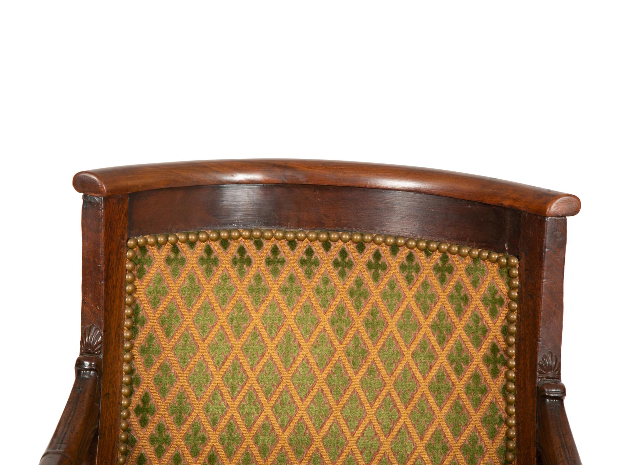 Two Regency Style Armchairs