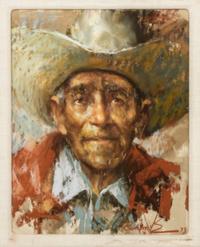 Ramon Kelley, (American, b. 1939), Caballero, 1975
