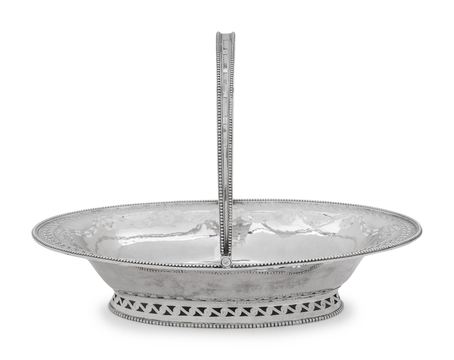 A George III Silver Cake Basket