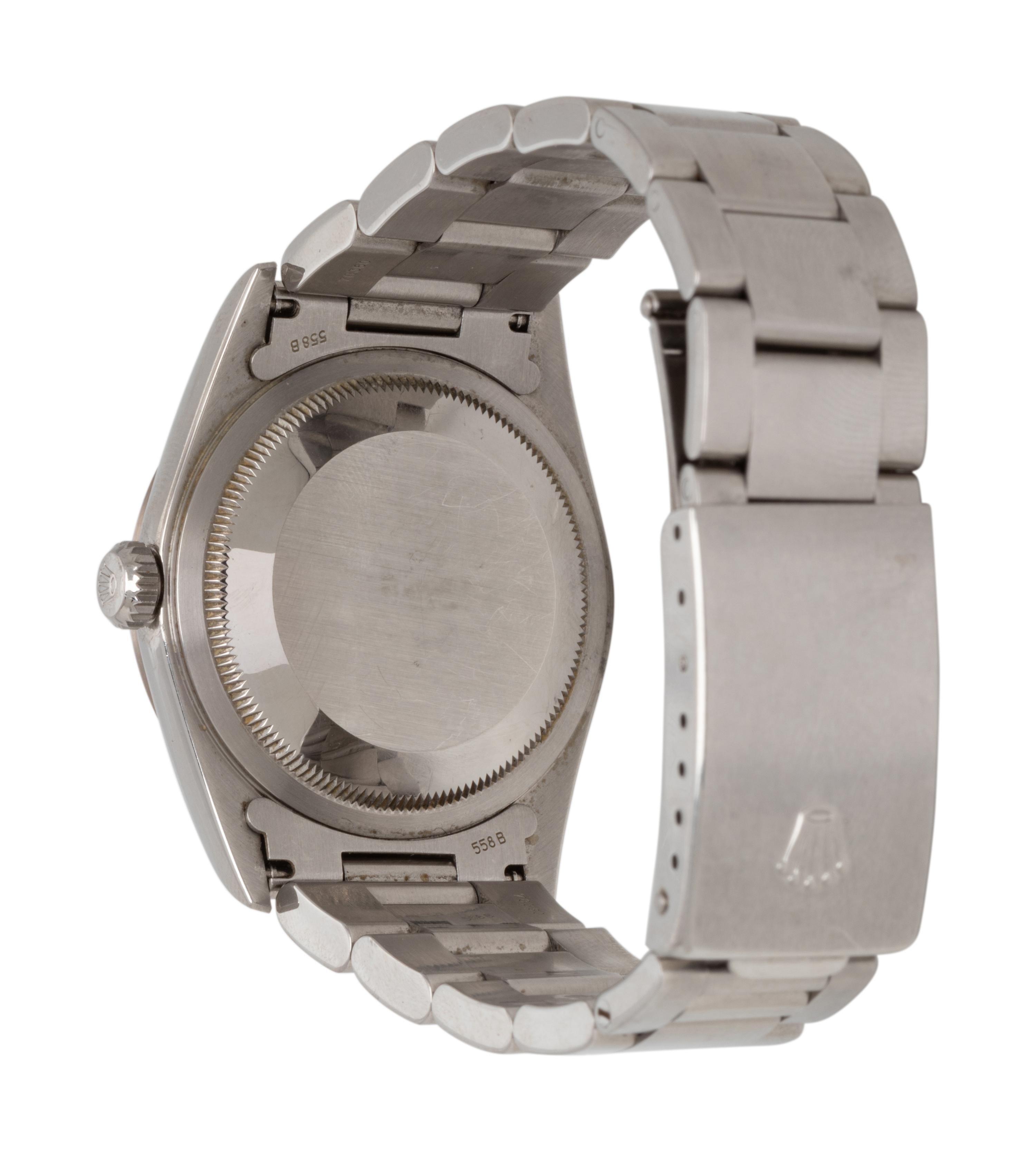 ROLEX, REF. 16234 STAINLESS STEEL 'DATEJUST' WATCH