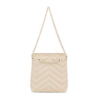 Gucci, Mini Marmont Bucket Bag in Alabaster Leather