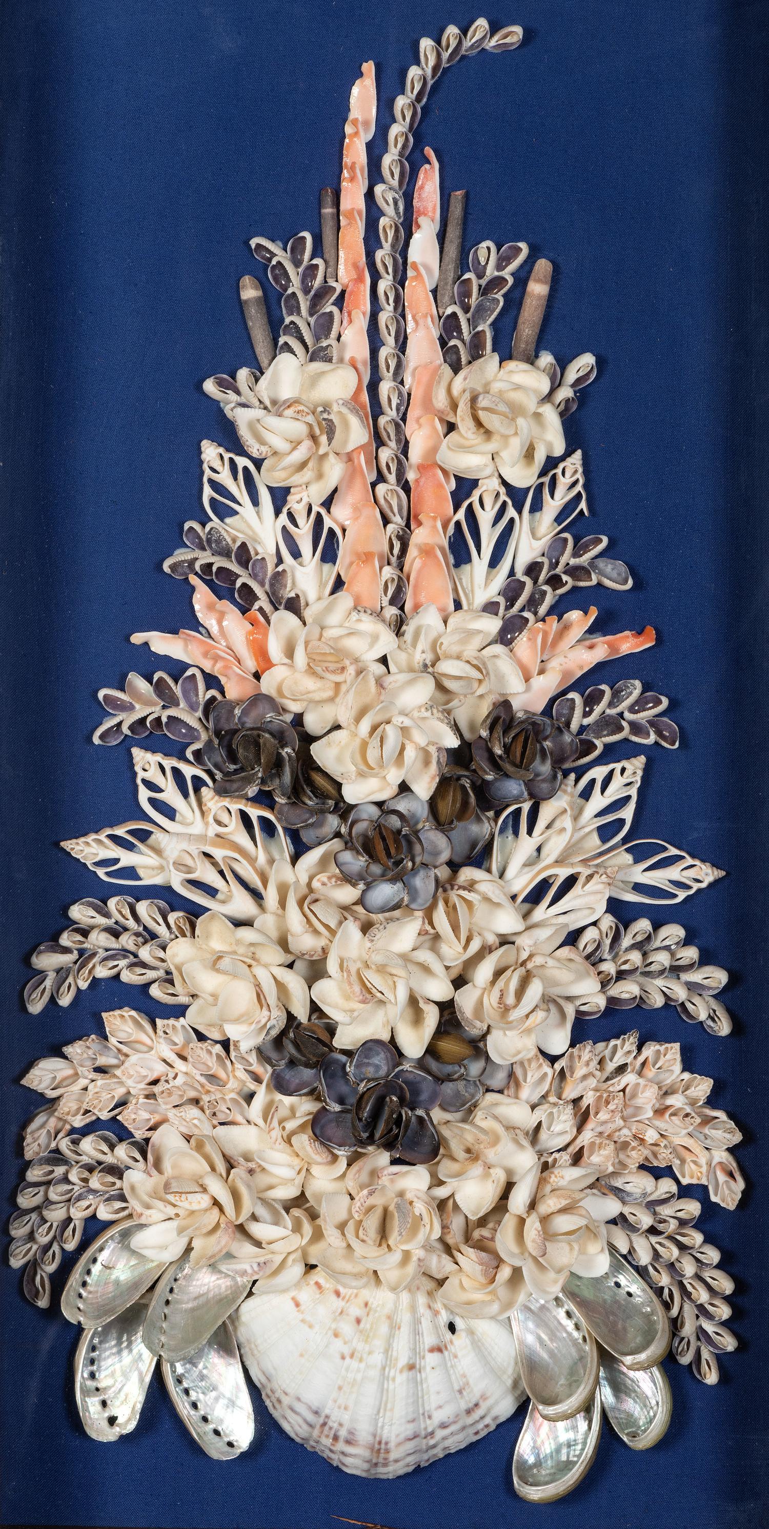 A Floral Shellwork Sailor's Valentine