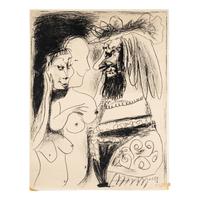 Pablo Picasso (Spanish, 1881-1973) — Le Vieux Roi, 1959