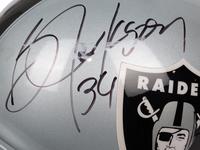 A Bo Jackson Signed Autograph Los Angeles Raiders Football Helmet (Beckett Authentication Services BAS Certified),