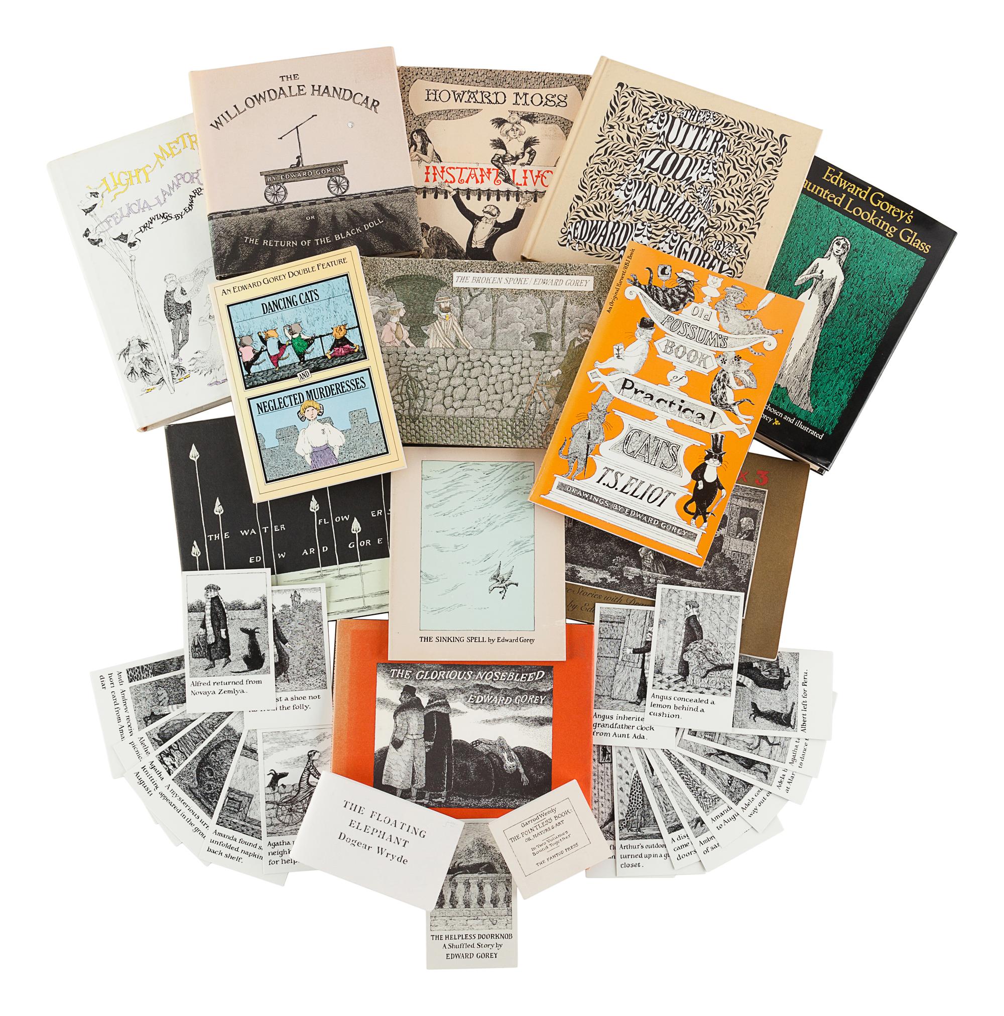 GOREY, Edward (1995-2000). A group of 18 trade and reprint editions, comprising: