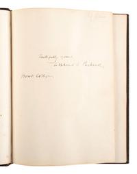 [CHAMBERLAIN, Joshua Lawrence (1828-1914)]. 1858 Bowdoin College yearbook with signatures and photographs of Joseph S. CHAMBERLAIN, Alpheus S. PACKARD, and others. [ With :] Bowdoin in the War. SIGNED by Chamberlain.