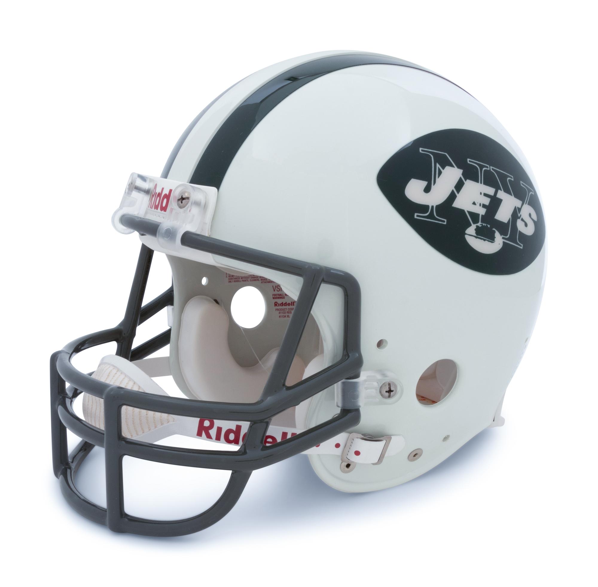 A Joe Namath Signed New York Jets Helmet,