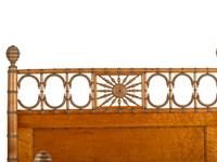 Faux-Bamboo Bedstead and Dresser